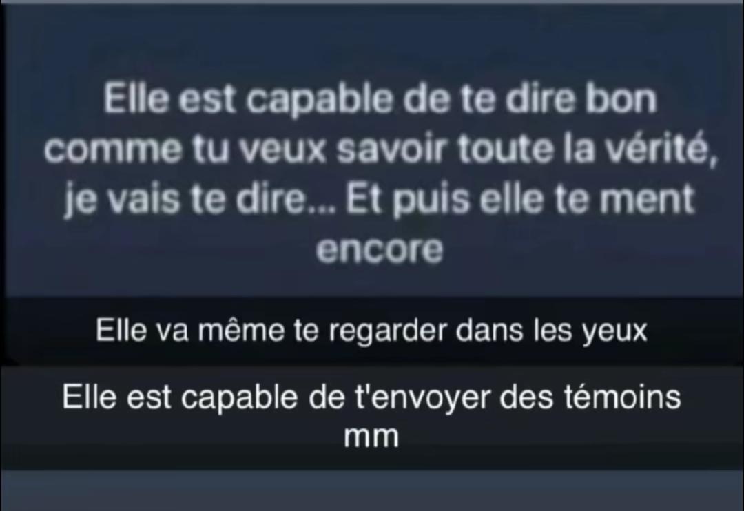 bouakoikai2's tweet image. Et elle te ment bien en plus