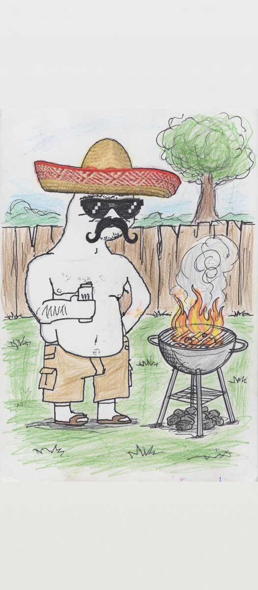 JuanDough18's tweet image. Bbq Unc is here and ready to cook for the community!🔥🍖🥩🍗
Somebody bring the beer 🍺 and some Advil because my back is already killing me 😆 😭 $unc #UncMode #DiamondHands #CarneAsada #BbqUnc