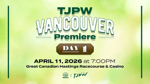 JamesGlandonJr's tweet image. ⬆️

#Tokyo #Joshi #ProWrestling (#TJPW) presents TJPW Vancouver Premiere 
on #WrestleUniverse (subscription required) — 
     a. Day One (4.12.26): wrestle-universe.com/lives/nogjdumj… 
     b. Day Two (4.13.26): wrestle-universe.com/lives/uMWXxfvM… 

⬇️