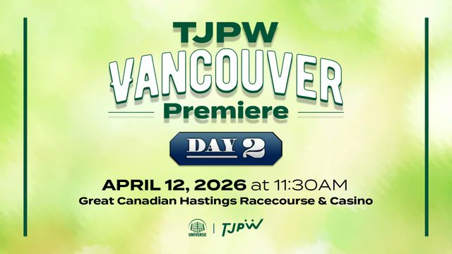 JamesGlandonJr's tweet image. ⬆️

#Tokyo #Joshi #ProWrestling (#TJPW) presents TJPW Vancouver Premiere 
on #WrestleUniverse (subscription required) — 
     a. Day One (4.12.26): wrestle-universe.com/lives/nogjdumj… 
     b. Day Two (4.13.26): wrestle-universe.com/lives/uMWXxfvM… 

⬇️