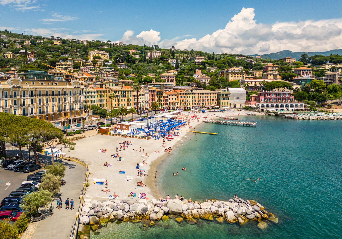 Summer is looking good: istockphoto.com/portfolio/bob_… #Europe #Italy #Italian #Riviera #SantaMargherita #town #village #summer #tourists #beach #port #Mediterranean #sunbathing #mountains #cove #gettyimages #colors #architecture #travelpics #travelphotos #clouds #blue #sky #vacation