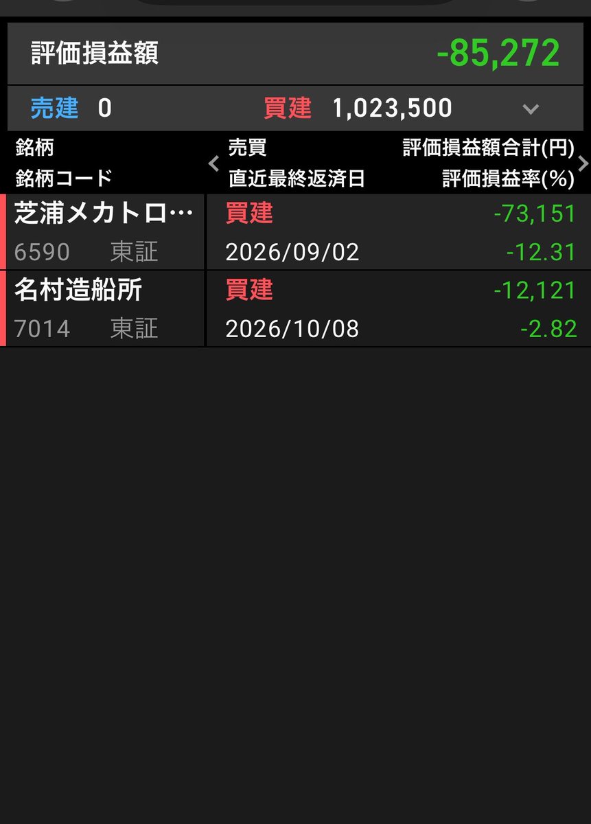 まゆち🐯兼業株トレーダー(リハビリ中) tweet media