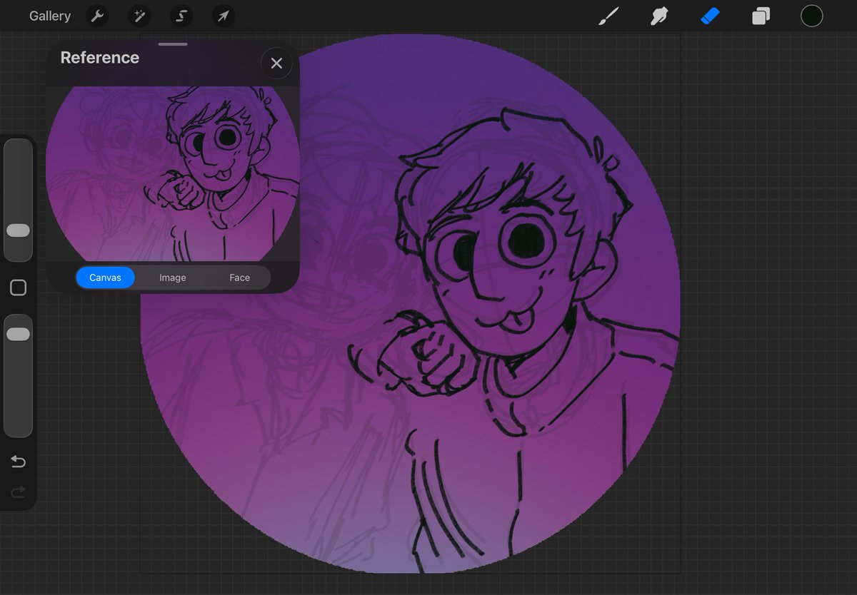 louvsona's tweet image. drawing daniphiw again and this is the cutest phil ive ever drawn