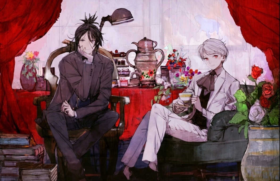 🚨🚨 Nezumi e Shion surgem belíssimos em nova arte promocional de "no.6".