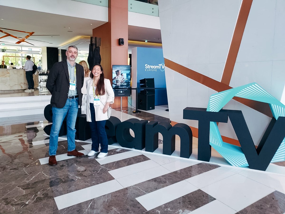 agiletvcom's tweet image. We’re at @streamtv_show Europe 2026 in Lisbon 🇵🇹

Let’s talk TVaaS, content protection, multi-CDN and next-gen TV experiences.

If you’re around, come meet us 👋eu1.hubs.ly/H0ttD4S0

#AgileTV #TVaaS #StreamTV #Streaming