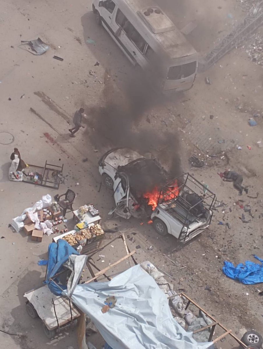 HamsaTips's tweet image. IDF just turned another Hamas 'humanitarian aid' van into a smoking crater in Gaza City. Several 'peaceful protesters' with RPGs now fertilizer.
But sure, tell me again how Israel is the problem here 😂
#HamasIsISIS #Gaza