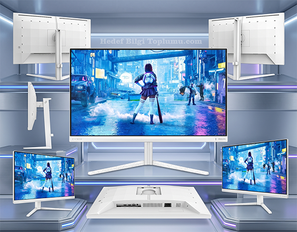dijitalgazete's tweet image. Philips Evnia 27M2N5201P resmen tanıtıldı. 27 inç Fast IPS, 260Hz yenileme hızı, 0.3ms Akıllı MBR ve Ambiglow aydınlatma sistemiyle gelen monitör mayıs ayında 9.199 TL'den satışa çıkacak 
hedefbilgitoplumu.com/philips-evnia-…

#Philips #Evnia #GamingMonitor #Teknoloji 14.04.2026 #Salı