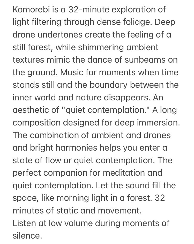 silentwave73's tweet photo. ✨✨✨🌿🌿🌿✨✨✨

ambient new  album

https://t.co/uM0qQONFCz https://t.co/gj8xP1ZiDZ