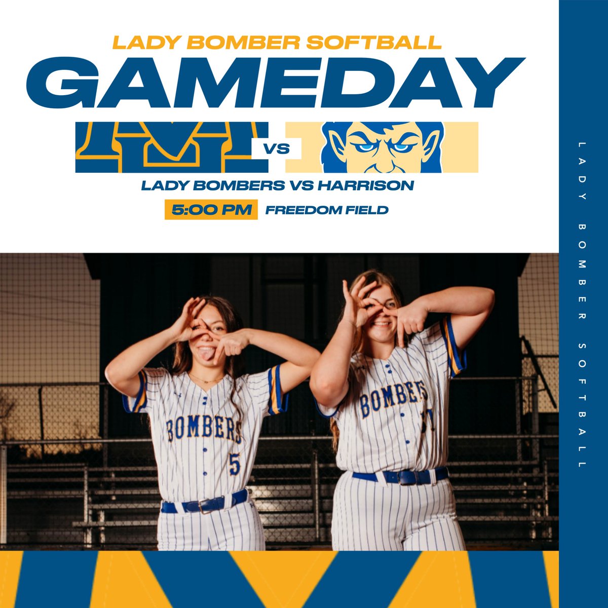 Lady Bomber Softball tweet media