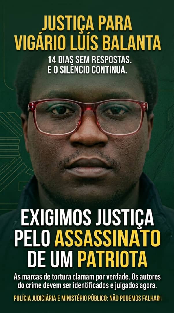 🚨 Duas semanas após o assassinato brutal do ativista Vigario Balanta, encontrado com sinais de tortura a 30 km de Bissau, nenhuma investigação foi aberta. Os autores continuam impunes e a perseguir ativistas. Urge agir! #GuinéBissau #DireitosHumanos #Impunidade