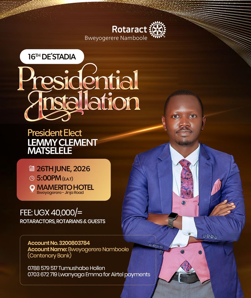 Rotaract Club of Bweyogerere Namboole tweet media