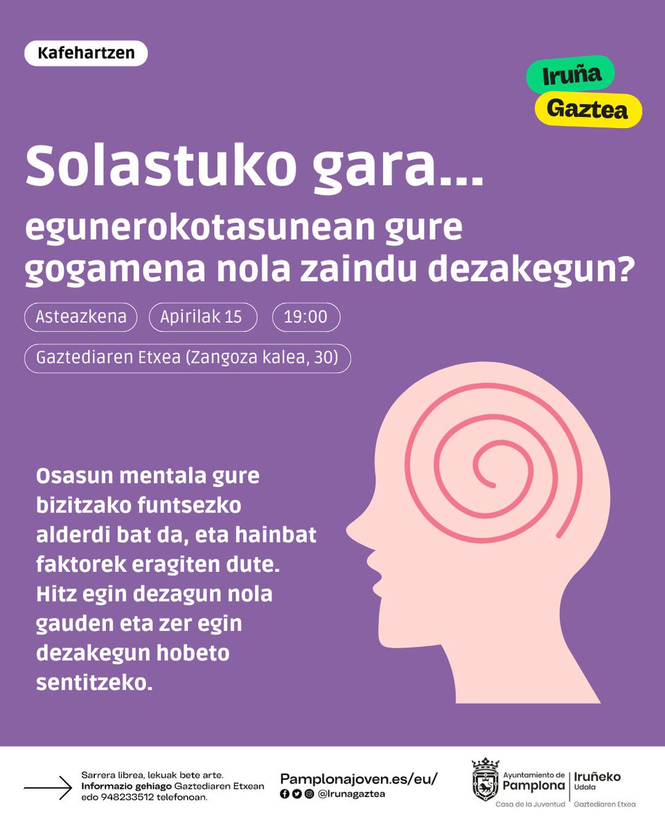 Iruña Gaztea tweet media