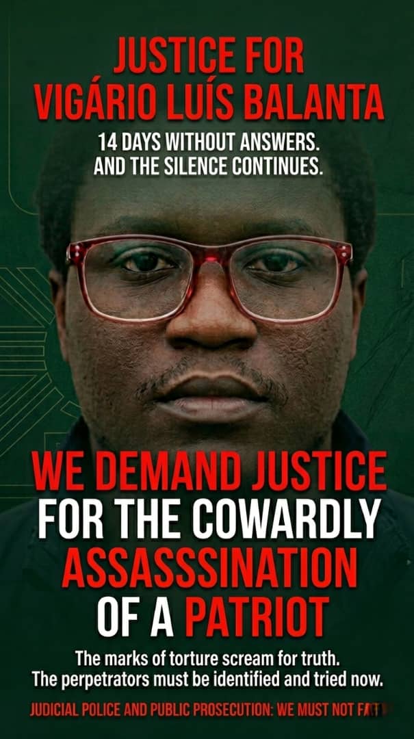 🚨🇬🇼 On March 31, activist Vigário Luís Balanta was found dead near Bissau, bearing signs of torture. Two weeks later: no investigation, no accountability. Perpetrators remain free, targeting others. Urgent action is needed. #GuineaBissau #HumanRights #Justice