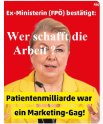 <a href="/herbert_kickl/">Herbert Kickl</a> Sie sind das System u. wo ist der Wechsel? Die Krk.Erh. d. Pensionionist*innen haben sie mit ihrer Unterschrift zur Durchführung an Brüssel gemeldet. Andere versuchen die Lage zu verbessern, sie schwingen nur leere Reden und im Parlament zu allem "Njet!".