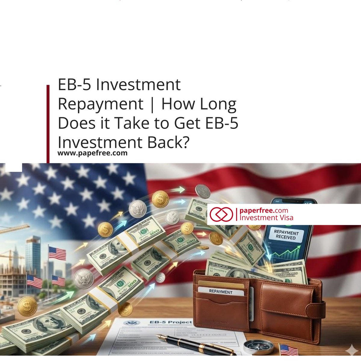 EB-5 repayment timelines are getting better.

Rural TEA projects: 3–4 years. Loan-based structures: defined maturity, clear exit. 97%+ I-526E approval rate in 2025.

The right project makes all the difference.

paperfree.com/en/magazine/eb…

#EB5 #EB5Repayment #ImmigrantInvestor
