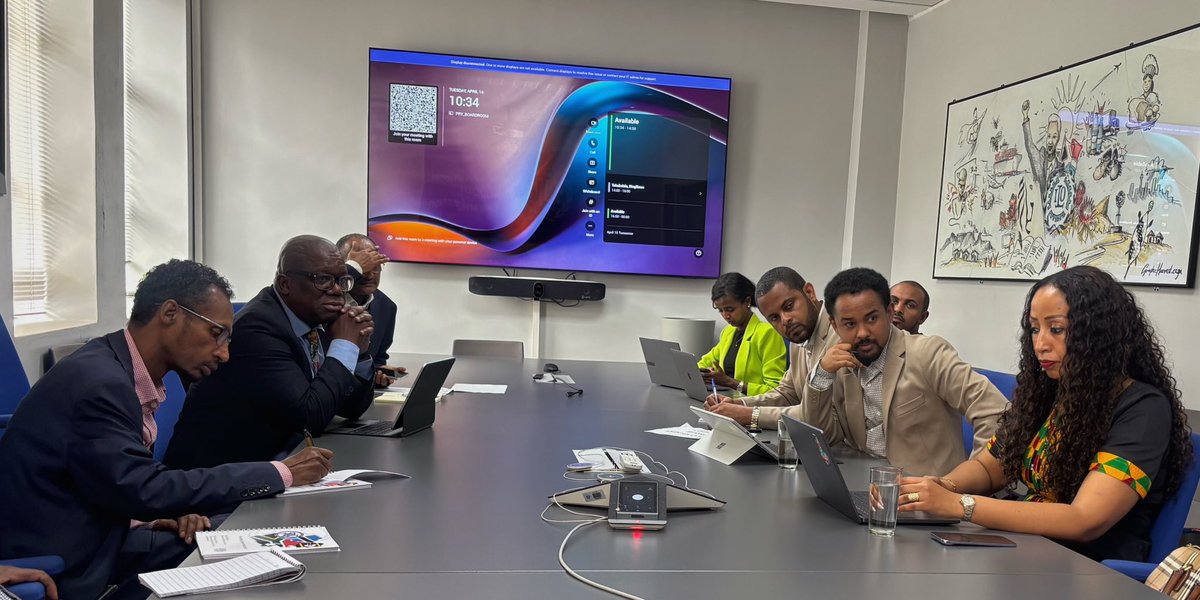 ilo_pretoria's tweet photo. Today we hosted Technical Experts from Ethiopian Govt for a study visit on Labour Market Information Systems📊

This South-South cooperation strengthens knowledge exchange and accelerates evidence-based policymaking for more inclusive and resilient labour market across Africa 🌍 https://t.co/pMFtJLGH0T