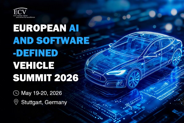 GermanTechJobs's tweet photo. 🚗 European AI and Software-Defined Vehicle Summit 2026 connects experts shaping the future of smart mobility and automotive tech.

📅 May 19-20, 2026 📍 Stuttgart

➡️ https://t.co/KdSd3bfuxU | @ECV_Int 

👉 Tech events in Germany: https://t.co/OwpJ2P204W

#GermanTechEvents https://t.co/eSZ1sF0dBC