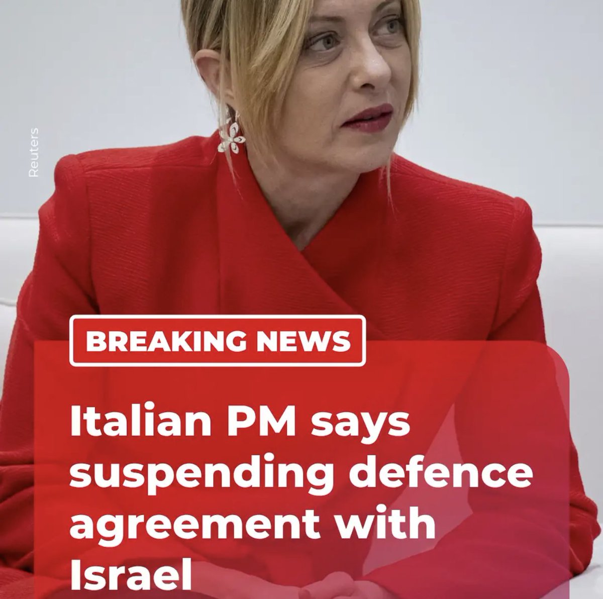 JoinMyFreeWorld's tweet photo. Giorgia Meloni 🙏 
They call you far right, they call you racist! But hey I don’t care! You stood in the right side of history this time. https://t.co/Wl77AeHV5H