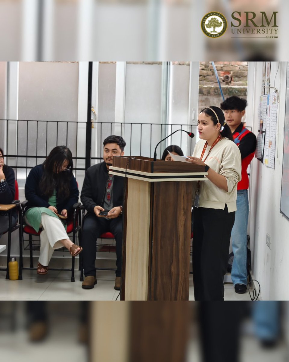 SrmSikkim's tweet image. Ambedkar Jayanti was successfully observed with a debate on education &amp;amp; social justice, followed by a screening on Dr. B.R. Ambedkar’s life. A day of learning, reflection &amp;amp; meaningful dialogue.
#srmus #AmbedkarJayanti #SocialJustice #CampusEvents