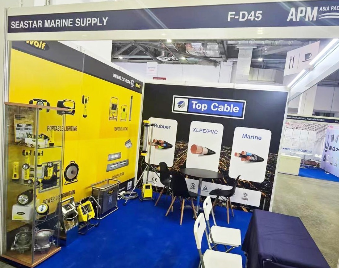 Wolfsafety's tweet image. Good to see Wolf Safety represented by Seastar at Asia Pacific Maritime (APM) 2026.

Thank you to the Seastar team for their continued support and for featuring Wolf products at the show.

#WolfSafety #LightingSoltuions #ATEX #IECEx #Safety