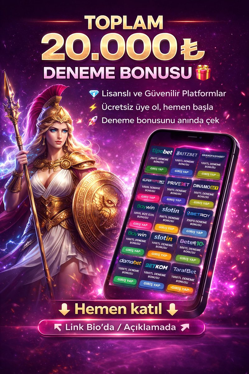 Denemebonusupro's tweet photo. DENEME BONUSUN GELDİ 💎

20.000₺ BONUS SENİ BEKLİYOR 🎁

Lisanslı ve Güvenilir Platformlar 🧩

↘️Sitelere gitmek için LİNK↙️

https://t.co/wilUgOHIea https://t.co/Fa3uvhHDuU