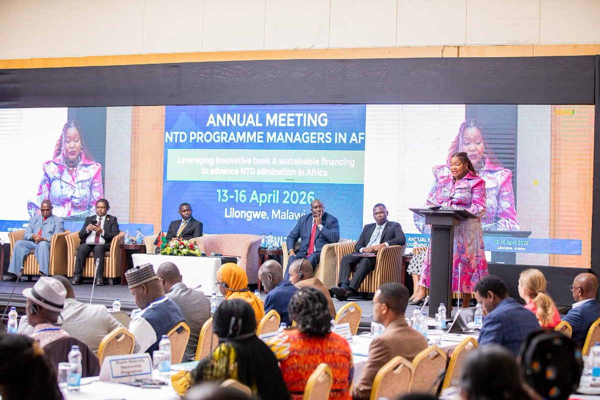 WHOAFRO's tweet image. The 2026 #NTD Programme Managers Meeting is underway in Lilongwe, #Malawi 🇲🇼.

Over 150 experts, partners and participants are convening to advance practical, country-led solutions to sustain NTD elimination gains.

#EndingDiseaseinAfrica
#26NTDPMM