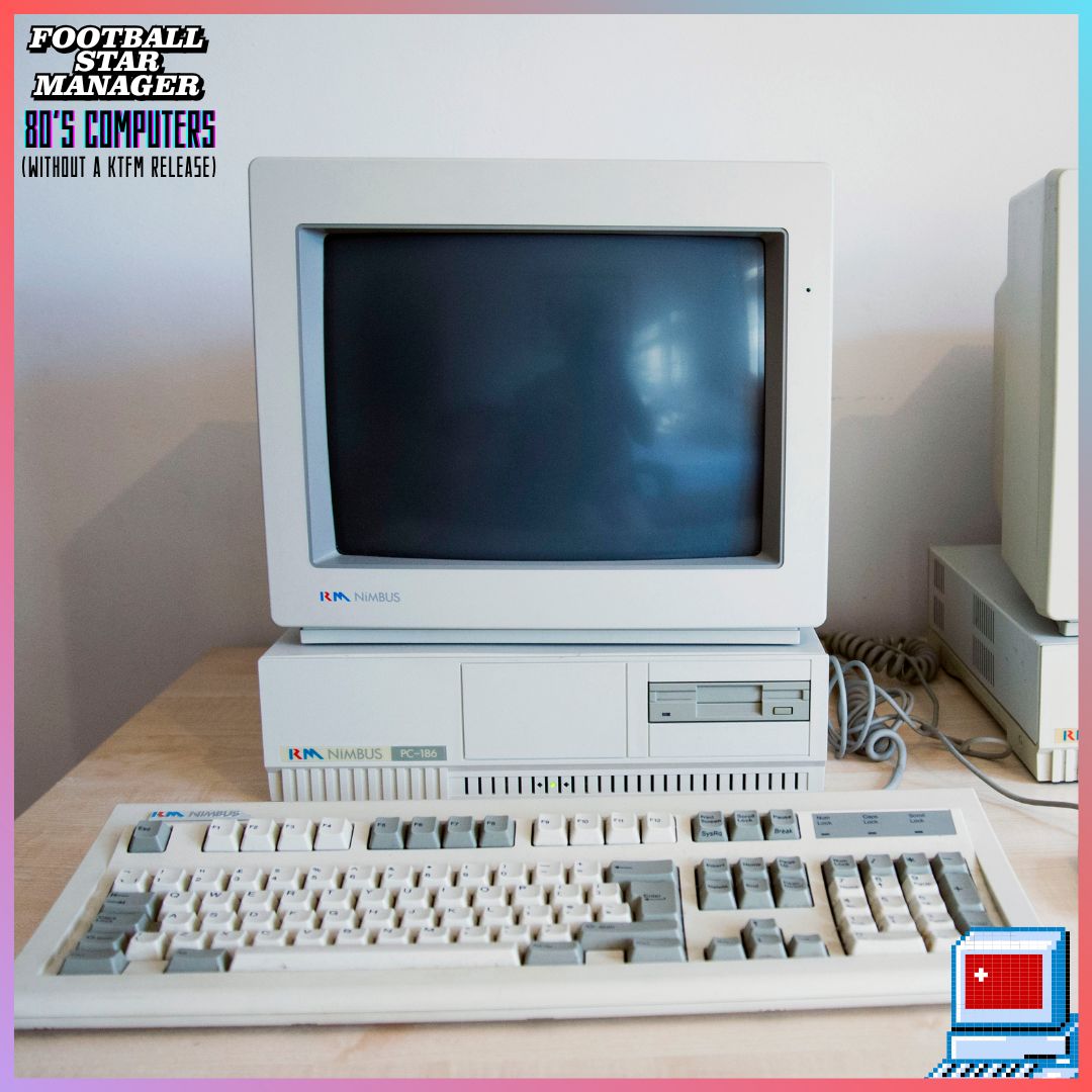 KevinToms's tweet photo. A top choice for UK schools and small offices: the RM Nimbus PC!

Sadly it never got its own Football Manager.

#KevinToms #FootballManager #RMNimbus #RetroComputers #HomeComputers #Microcomputers #80sComputers #PersonalComputer #RetroPC #UKComputers #UKRetro https://t.co/wqSBZJEm2G