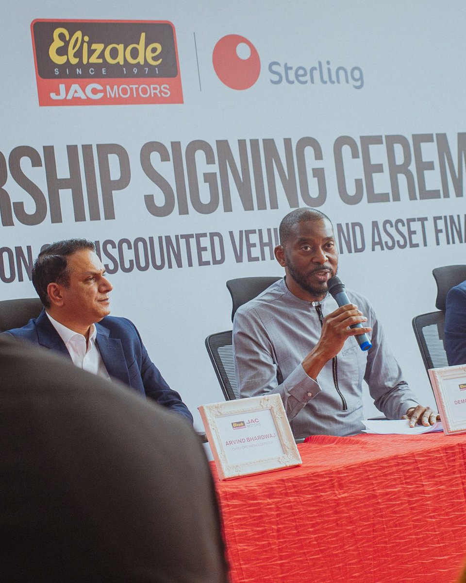 Sterling_Bankng's tweet photo. Stop dreaming about that car and start driving one.
Our partnership with Elizade JAC Motors offers discounted vehicle and asset financing, designed for people who are ready.
Your move 👉🏾 https://t.co/9X9EkVGAWa
#OwnACar https://t.co/ec2wUxOVtd