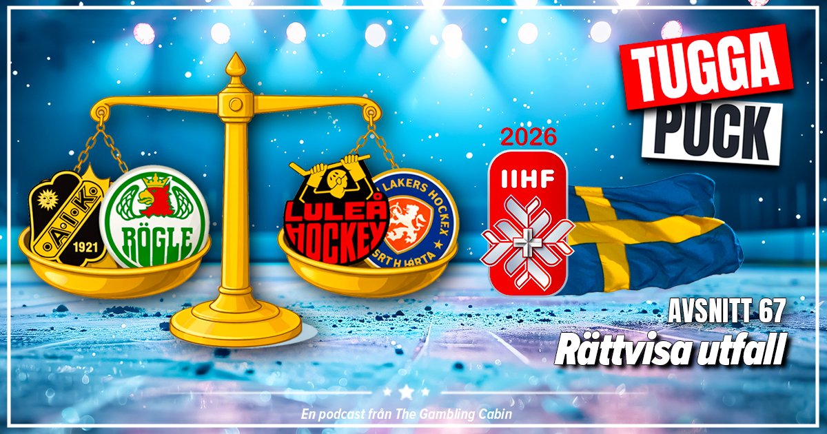 GamblingCabin's tweet photo. Tugga Puck - rättvisa utfall

Nytt avsnitt av Tugga Puck finns ute på både i bild och ljudformat! I veckans avsnitt pratar vi om följande:

• Semifinalerna i SHL
• Kvittning av avstängningarna
• Rögle på insidan
• Senaste transfers
• HV sitter still i tränarbåten
• Allsvenska inslag
• Vilka NHL-svenskar kommer till VM?

...och mycket mera!

https://t.co/Nl1I9h3qgv