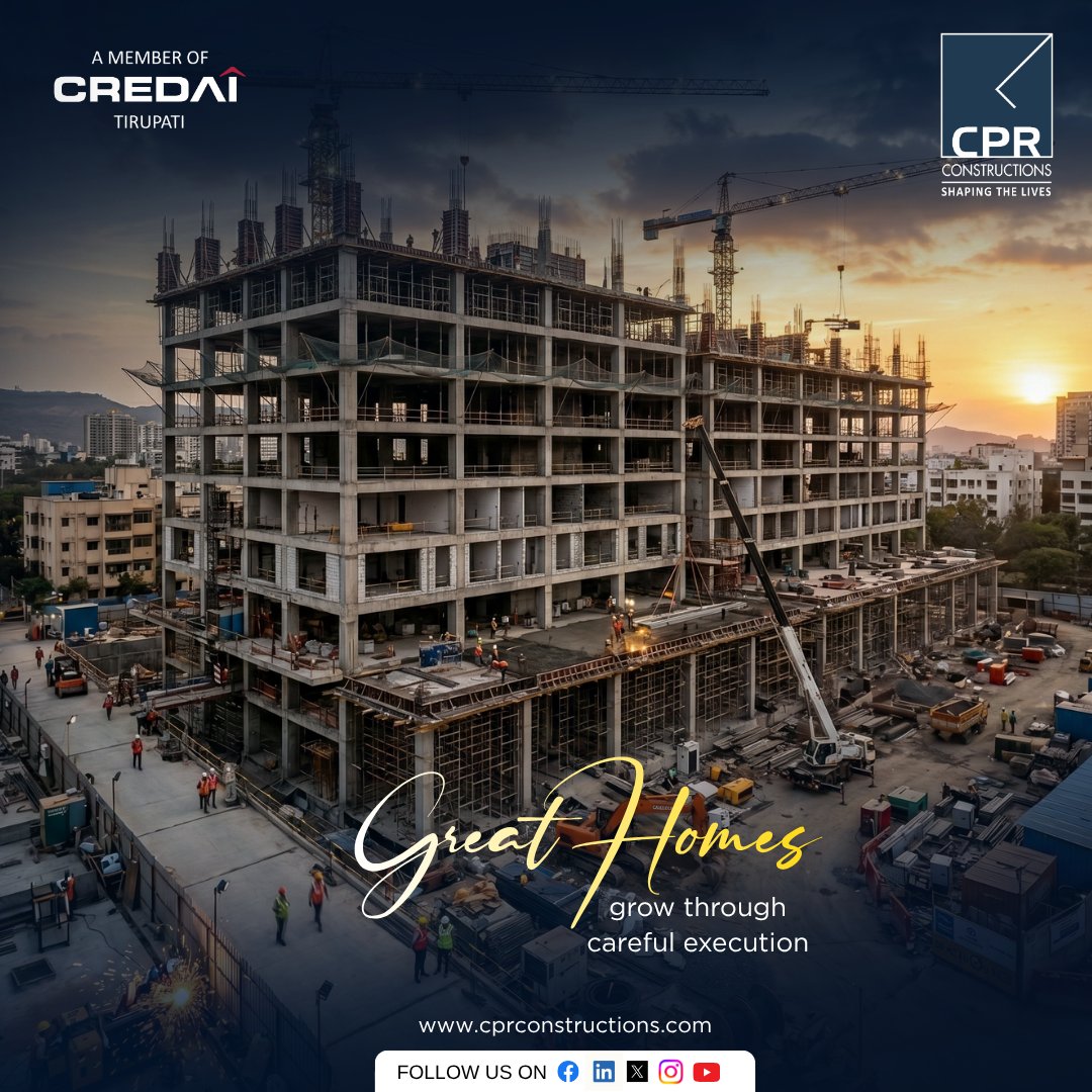 cpr_tirupati's tweet image. 𝐂𝐏𝐑 𝐂𝐨𝐧𝐬𝐭𝐫𝐮𝐜𝐭𝐢𝐨𝐧𝐬 🏡✨ 

📞𝐂𝐨𝐧𝐭𝐚𝐜𝐭 : +919492013322, +918374762277, +918374812277
📍𝐀𝐝𝐝𝐫𝐞𝐬𝐬 : Tirupati.

#BuiltOnTrust #QualityConstruction #DreamHome