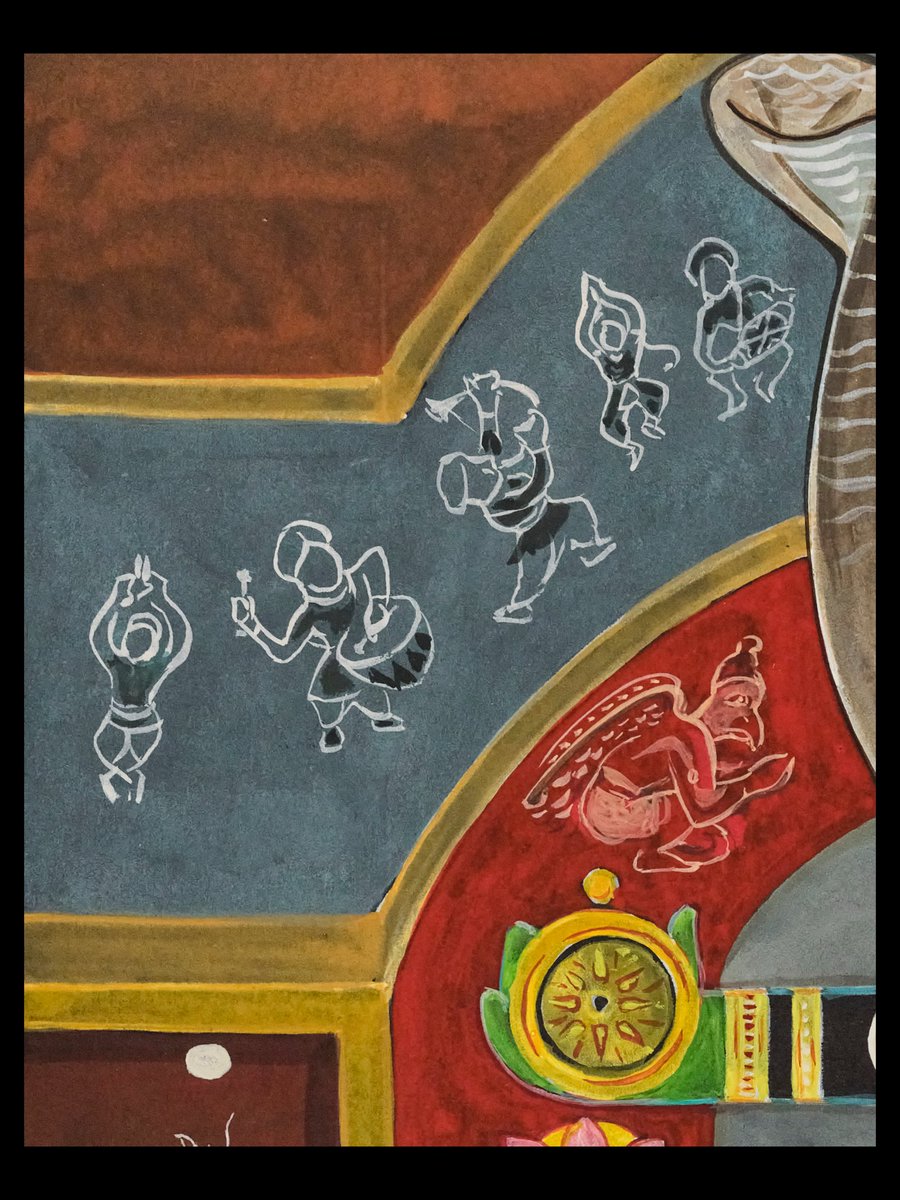 keshav61's tweet image. Vishwaroopa

#krishnafortoday #watercolour #details