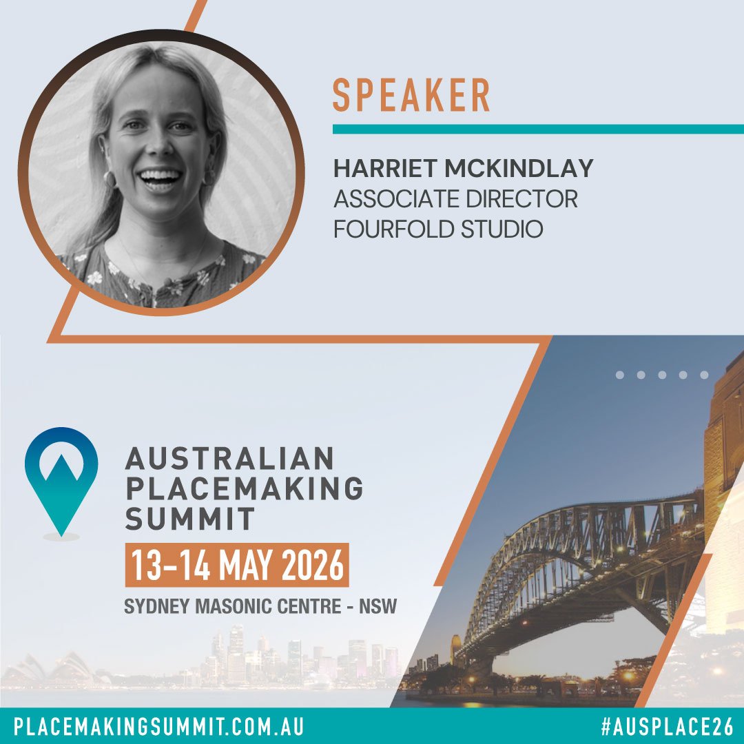 expotradeglobal's tweet image. Expotrade is excited to welcome Harriet McKindlay to the Australian Placemaking Summit being held on May 13-14 2026 at the Sydney Masonic Centre.

Book Tickets: placemakingsummit.com.au/delegate-regis…

#AUSPLACE26 #Placemaking #placesforpeople #PublicSpaces #SmartCities #SydneyEvents