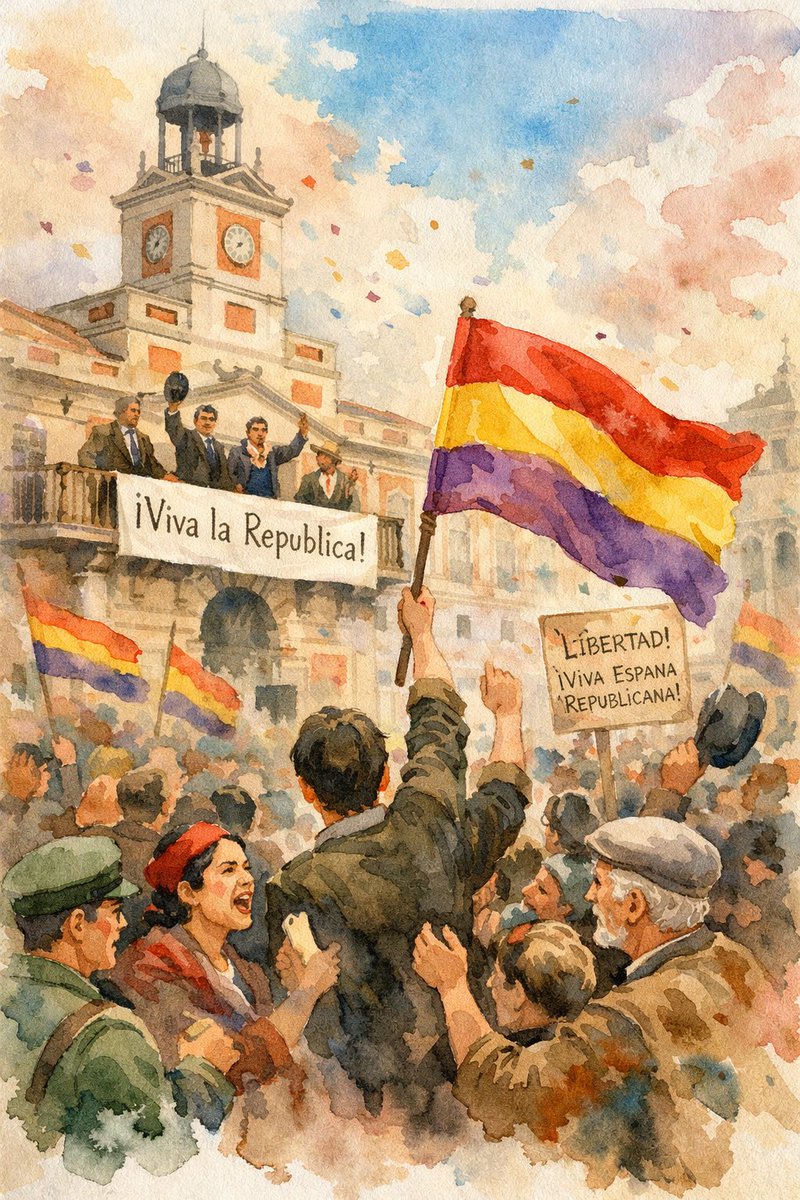 FAMCollioure's tweet photo. “La República había venido por sus cabales, de un modo perfecto, como resultado de unas elecciones. Todo un régimen caía sin sangre […] La República salía de las urnas acabada y perfecta, como Minerva de la cabeza de Júpiter”. - Antonio Machado en La Voz de España (1937) https://t.co/iMFDXuOMwZ
