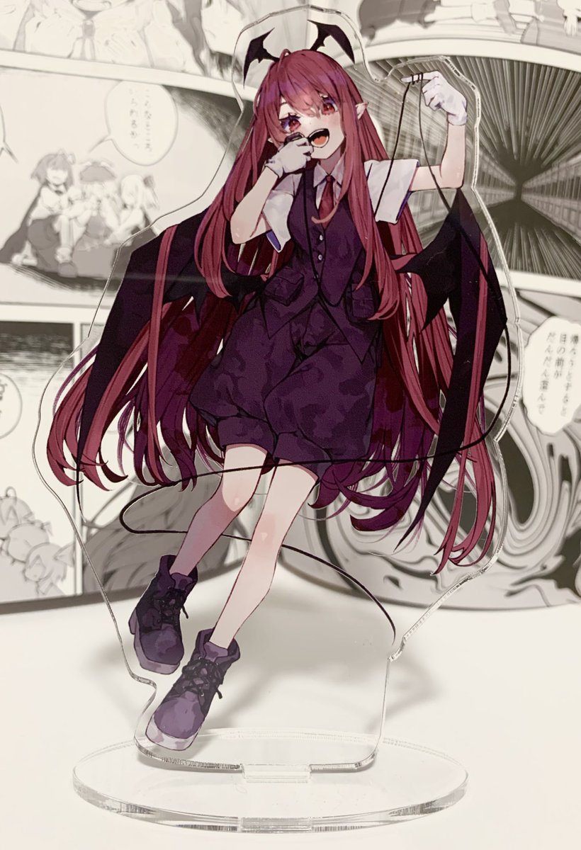 tsu_ne_tune's tweet photo. 小悪魔もキレイなアクスタになりました！ https://t.co/ztXZUtsdxg