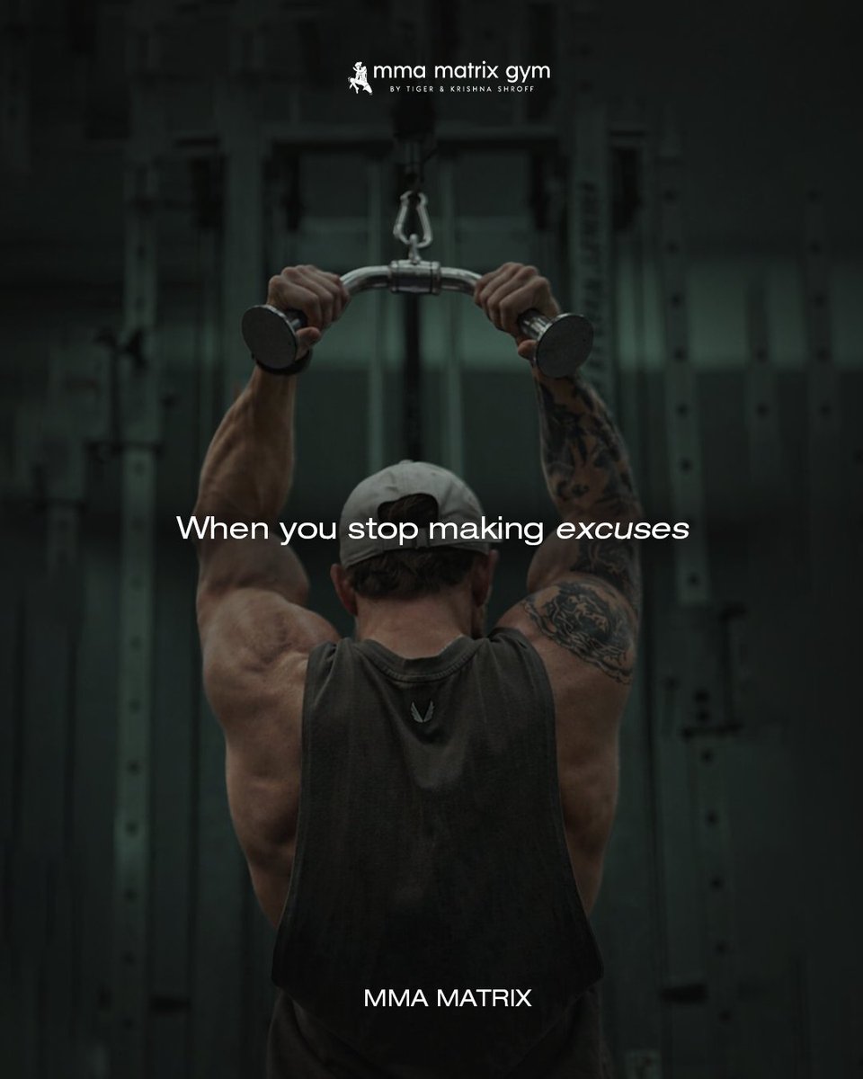 MmaMatrix's tweet image. No hype. No shortcuts. Just you vs. yesterday… and today losing. 🥊

Ready to stop negotiating with your excuses?
Step into MMA Matrix Gym and let your routine do the talking.

#MMAMatrixGym #TrainLikeAFighter #DisciplineEqualsFreedom