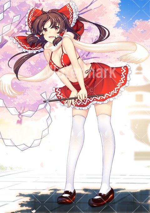 #東方Project #博麗霊夢 季節の変わり目(^^)/ 