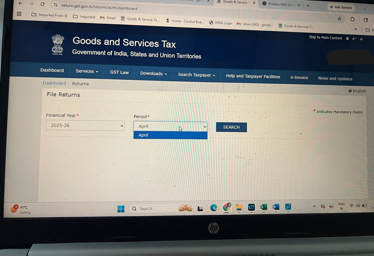 gankitca's tweet image. Though the problem might seem small but it’s very irritating as a professional trying to get the march month to file the return 

#gst #Gstr1 
@Infosys @Infosys_GSTN @GST_Council @askGST_GoI