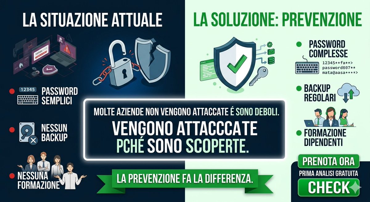 LucaSabene's tweet photo. La sicurezza non è paranoia.
È prevenzione.

#cybersecurity #sicurezzainformatica https://t.co/W7ZFfXdvdM