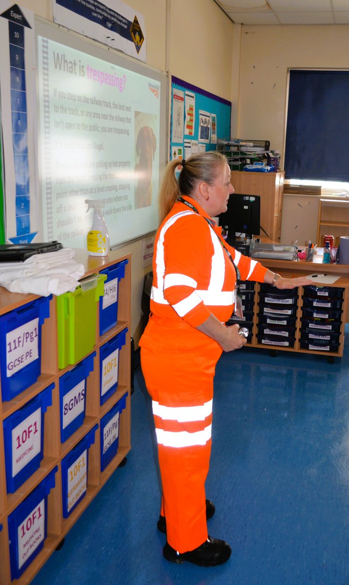 CastlefordAcad's tweet photo. Year 7 Drop Down Day
Next stop: Rail Safety ๐ฆ๐ A great workshop with clear, powerful messages โ practical, engaging and so important for our young people.
#RailSafety #StayingSafe https://t.co/Ys1TBZRxFG
