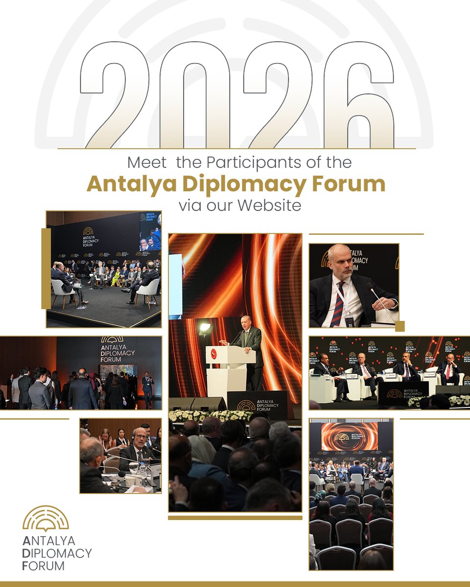 Antalya Diplomacy Forum tweet media