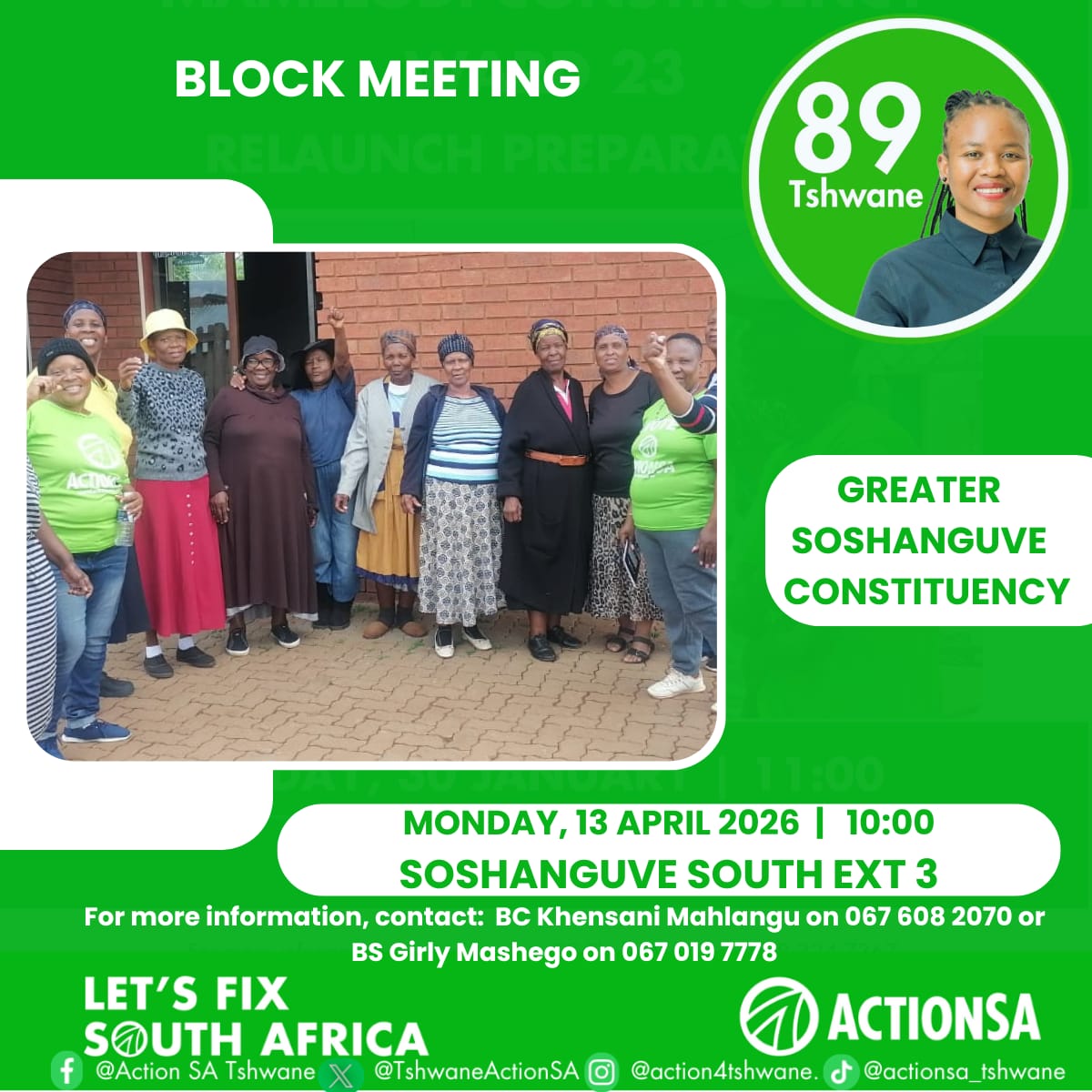 ActionSA Tshwane tweet media