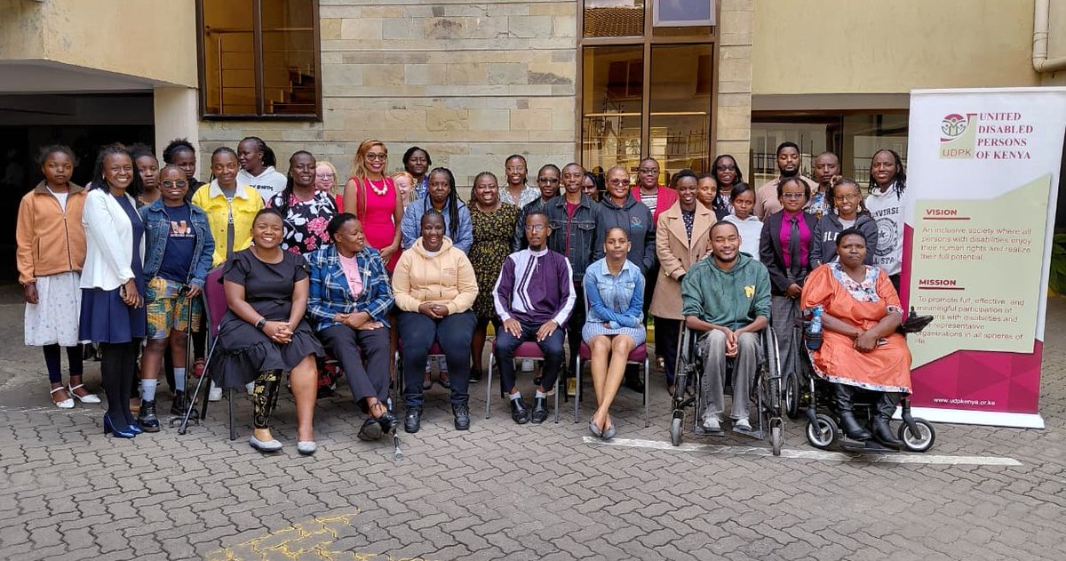 UDPKenya's tweet photo. We convened organizations of persons with disabilities (OPDs) in a consultation to contribute to a shadow report on Kenya’s implementation of the African Charter on Human and Peoples’ Rights and the #MaputoProtocol.

This session created a critical platform for OPDs to examine the government’s official report and bring forward the lived realities of persons with disabilities.

The process ensures that the African Commission receives evidence that reflects real experiences on the ground, particularly those of women and girls with disabilities who face multiple and intersecting forms of discrimination.

By strengthening collective evidence and amplifying diverse voices, the consultation contributes directly to shaping recommendations that will guide Kenya’s human rights obligations at the regional level. #Reporting

@ICJ_org @IDA_CRPD_Forum @WCCKenya @Kwwdnetwork