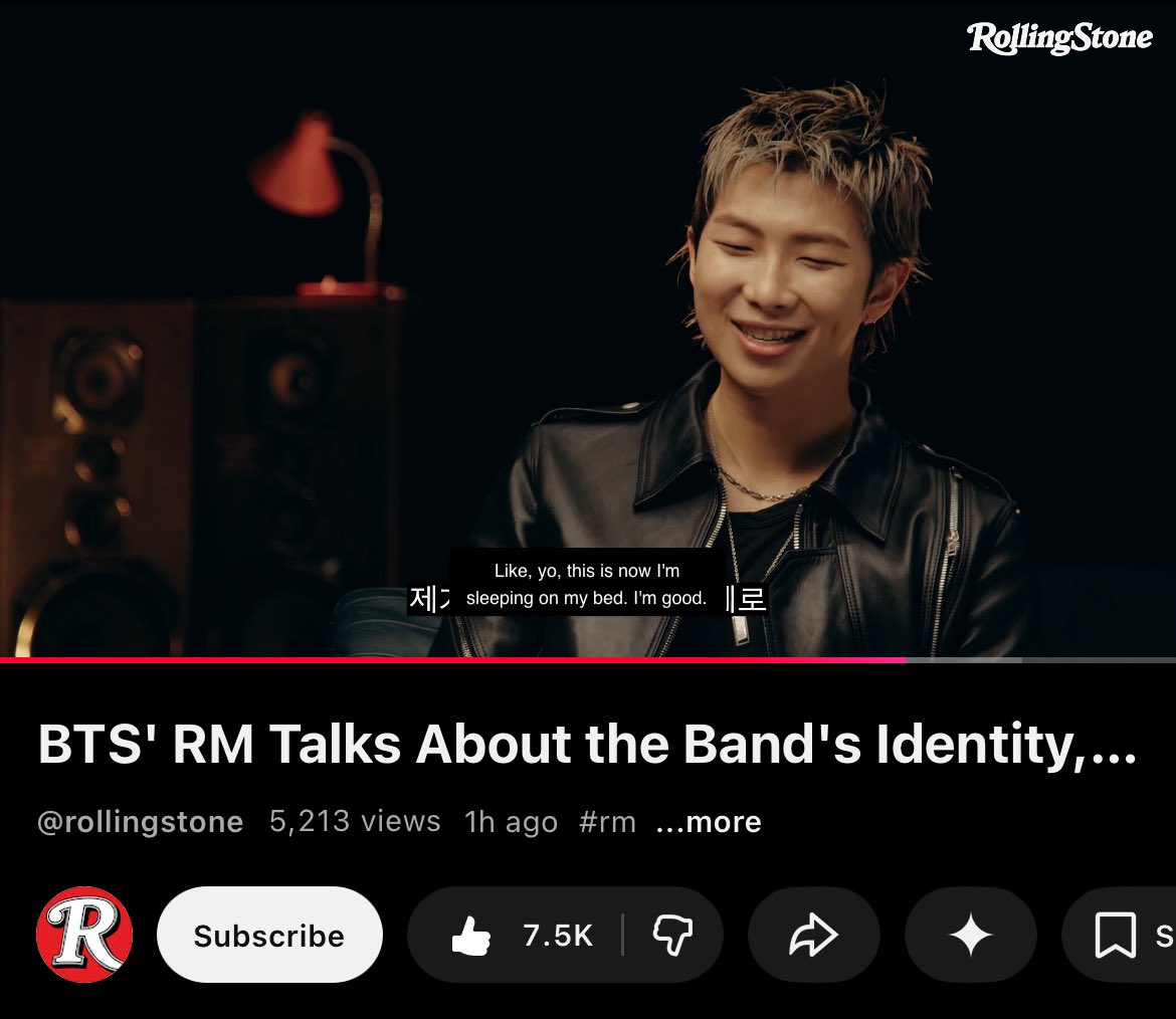 camlovesyoongi's tweet photo. if i could ask one thing of army, after watching joonie's interview, it's that you sit down and watch the WHOLE video, listen to their words, give them the time to fully hear them, not just watching the clips online. i think that's so important.

🔗: https://t.co/mqVO0bkhlj https://t.co/zBi1L8z3Tz