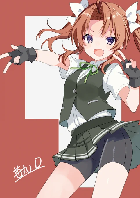 陽炎ちゃん。スパッツですよ!スパッツ!! #艦これ