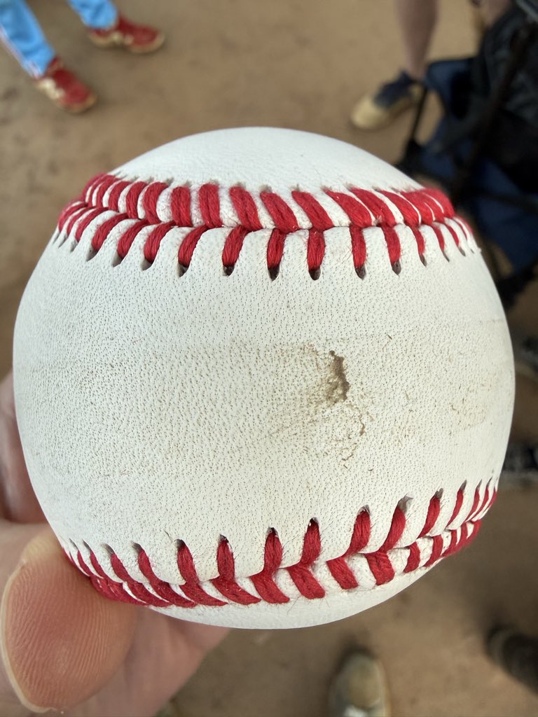Shady_Stevens's tweet photo. @RawlingsSports @USSSABSBL we purchased these baseballs for a tournament. These stickers were a mess. Please don’t put these on there. We couldn’t get the stuff off. As expensive as these balls are, we should be able to take them out of the package and hand them to the umpire. https://t.co/8L2P9D8MRu