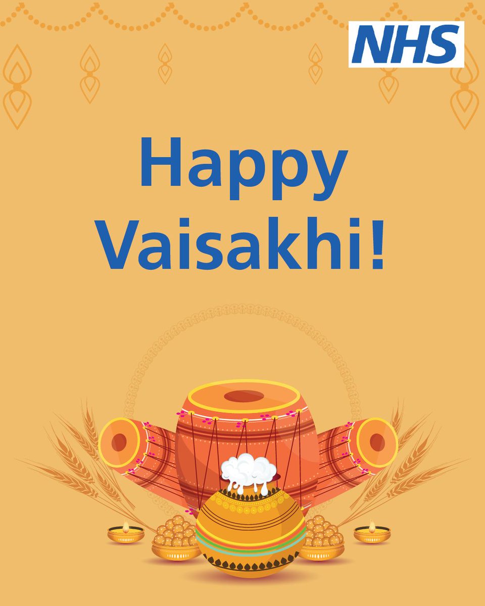 teamCNO_'s tweet photo. Wishing a happy and prosperous Vaisakhi to our #teamCNO colleagues across health and social care who are celebrating today. 🌾💙 https://t.co/Q5n9Mow83n