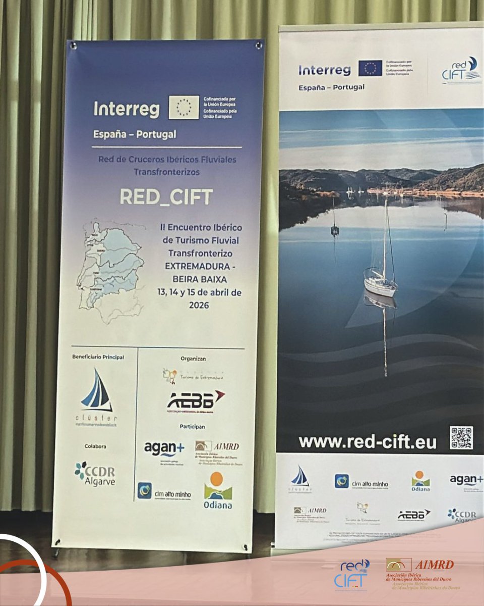 _AIMRD_'s tweet photo. Hoy, 14 de abril, la AIMRD ha participado en el Encuentro Extremadura–Beira Baixa, dentro del proyecto Red CIFT, en un espacio donde el agua vuelve a ser hilo común entre regiones vecinas.

Un encuentro para seguir sumando miradas sobre un mismo territorio compartido.

#redcift https://t.co/bvnX2pHZ1n