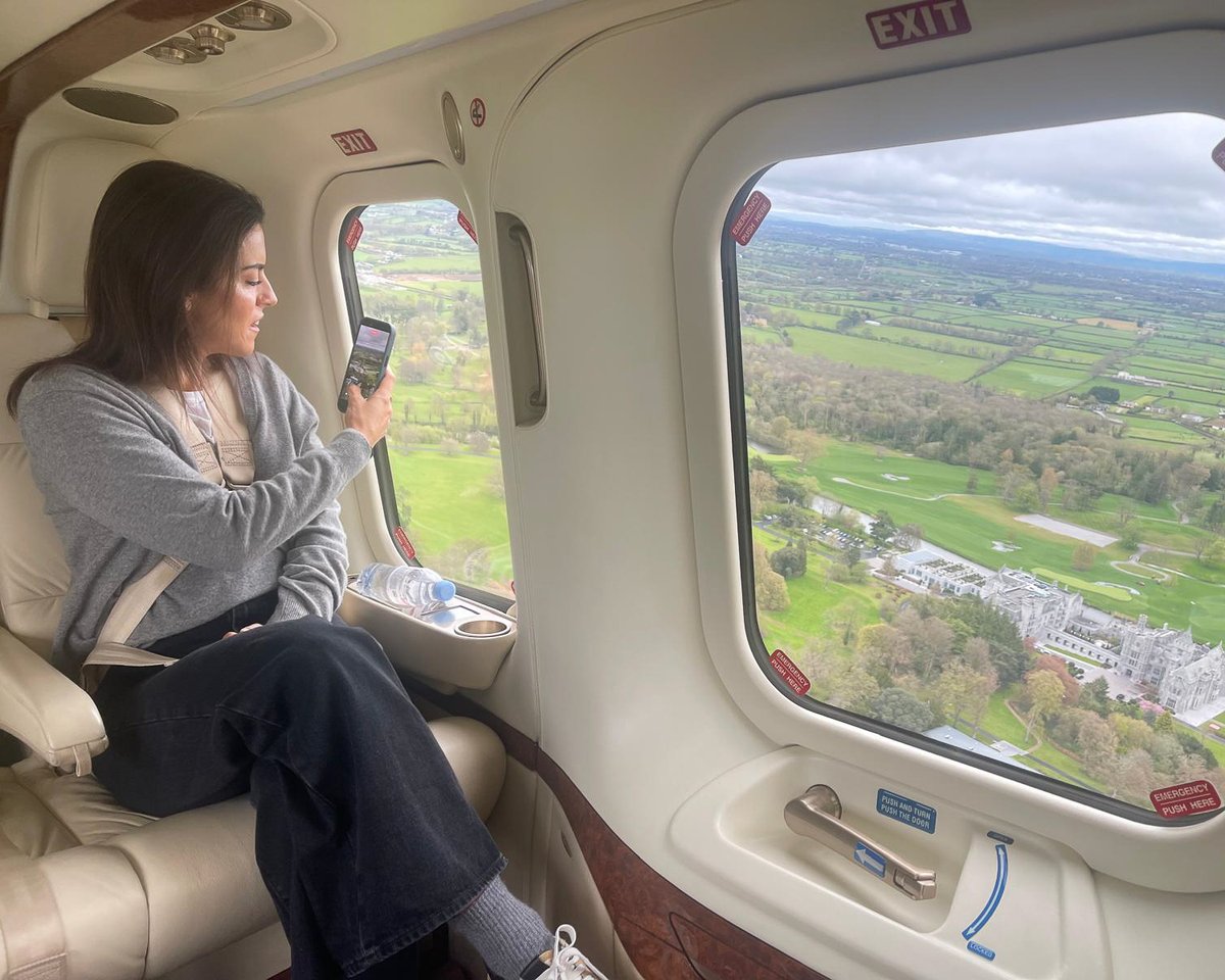 RyderCupEurope's tweet photo. Taking in the view 😍 https://t.co/5JdgrZLC8a