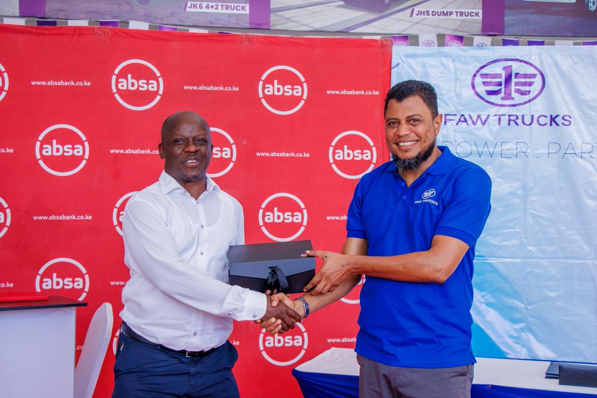 AbsaKenya's tweet photo. With up to 90% financing over 72 months, we’re enabling you to grow your fleet, protect your cash flow, and keep your business moving without slowing down.
#AbsaAssetBasedFinancing #WezeshaBiashara #YourStoryMatters
2/4 https://t.co/tvc5KZWiUA