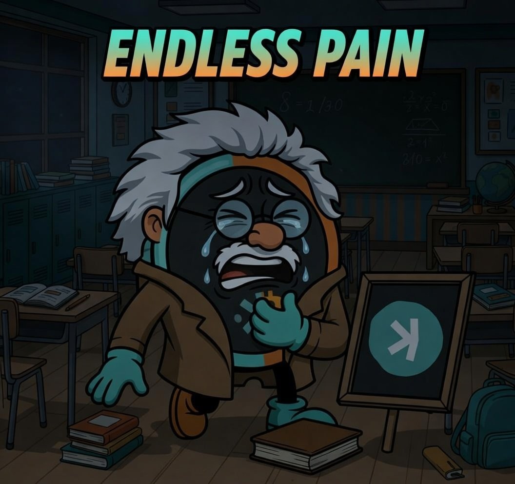 kasbtc_krc20's tweet photo. You think you've suffered enough yet? How cute. Professor $KASBTC introduces ENDLESS PAIN 😈

A new challenge mode in our Kaspa Quiz Game. Think you can handle it? This quiz never ends... until YOU do. Questions keep coming. Answer correctly and the pain continues forever. One wrong answer (or timeout) ends your run. No jokers. No mercy.

Prove how much you know about $KAS in 21 Challenge:

https://t.co/O9GTOADUnz